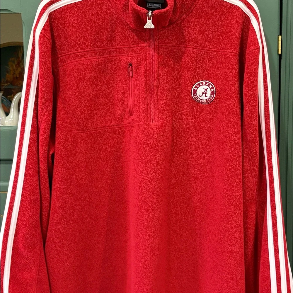 Adidas Alabama Crimson Tide Fleece Pullover - Picture 2 of 4